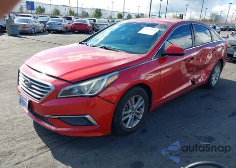 2017 Hyundai Sonata из США, поврежденный, VIN 5NPE24AF5HH579561